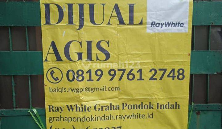 Reposisi harga rumah murah luas di Jl Anggrek Garuda blok 1, Palmerah,jakarta barat 2