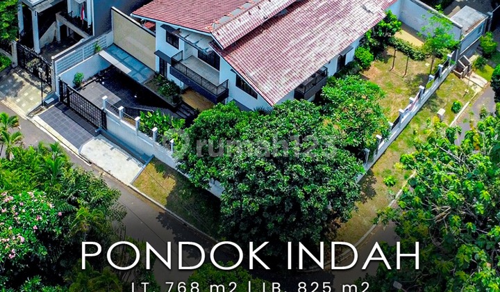 House for Sale with Wide Hook at an Affordable Price in Pondok Indah