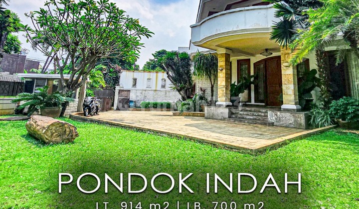Dijual Rumah Luas Mewah Di Pondok Indah