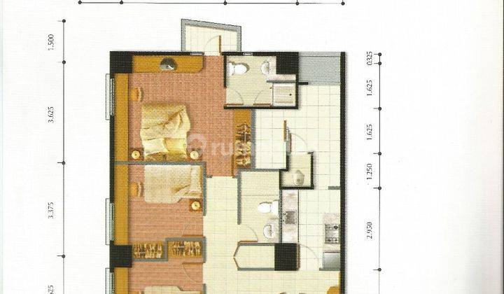 Dijual 3br Apartemen Poins Square Lebak Bulus. Siap Huni 2