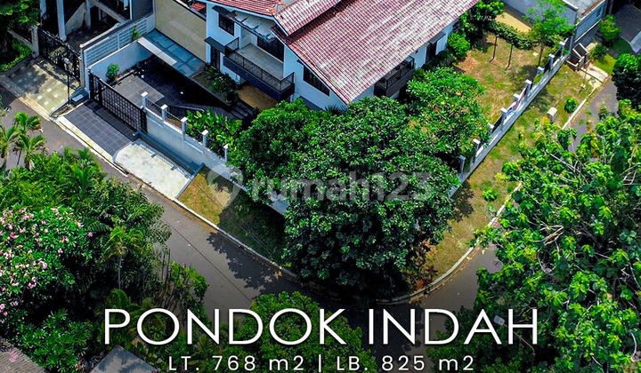 Dijual Rumah Mewah Nan Asri di Pondok Indah