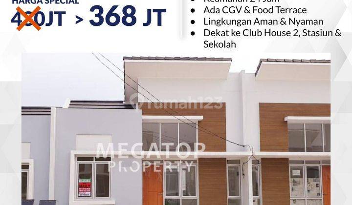 Rumah di Citra Maja Raya Cluster Gaharu, Lingkungan Aman Nyaman 1