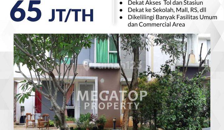 Rumah Siap Huni Disewa di Icon Bsd Cluster Verdant 1