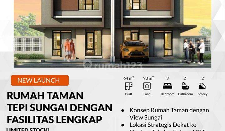 Rumah Dijual di Serpong Natura City Dengan Fasilitas Lengkap  1