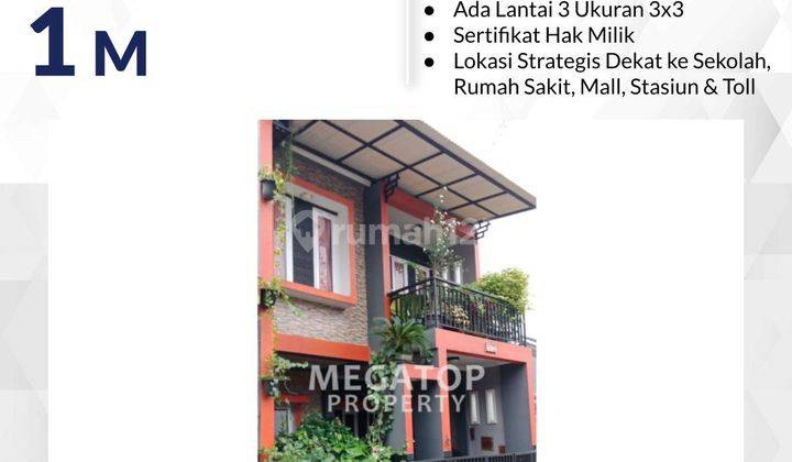 Rumah Dijual di Bukit Dago Pamulang Siap Huni Selangkah Ke Bsd 1