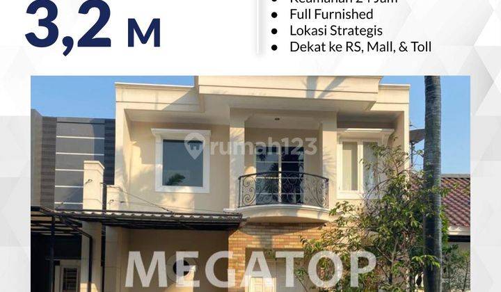 Rumah Dijual Full Furnish di Taman Bromo Lippo Karawaci Siap Huni 1