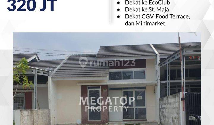 Rumah Siap Huni di Citra Maja City Cluster Sanur Depan Taman 1