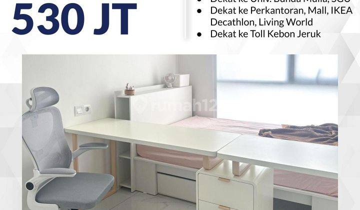 Dijual Cepat Apartment Sky House Alam Sutera Semi Furnish  1