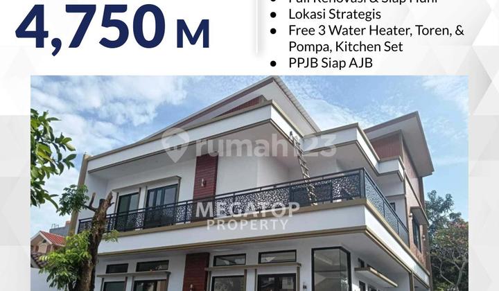 Rumah Modern Minimalis Dijual di Kencana Loka Bsd Full Renovasi