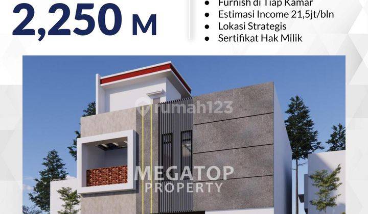 Rumah Kost Premium di Bintaro Nempel Stan Cocok Untuk Investasi 1