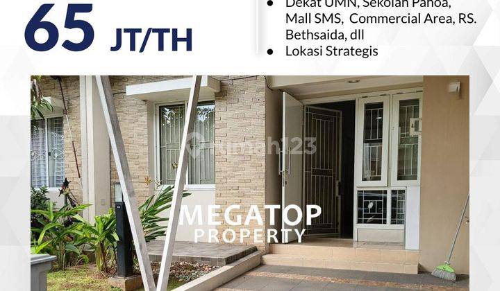 Rumah Siap Huni di Cluster Tesla Gading Serpong Furnish 