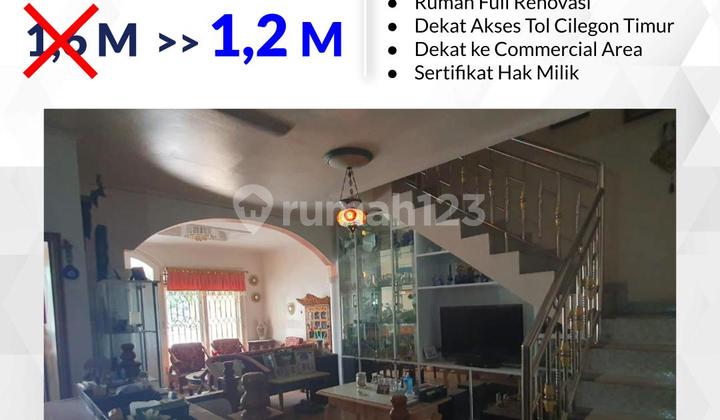 Serene House for Sale in Griya Indah Serdang, Fully Renovated Near Highway 1