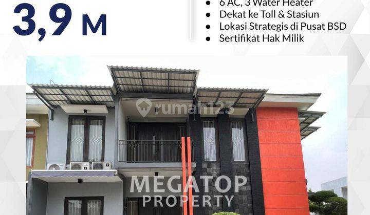 Rumah Siap Huni di Sevilla Bsd Depan Taman Lokasi Strategis 1