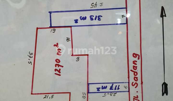 Jual Gudang Hitung Tanah di Sadang Jual Gudang Hitung Tanah di Sadang