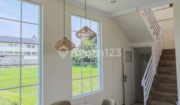 For Rent: Semi-Furnished New Luxury House on Gunung Soputan Street, West Denpasar.