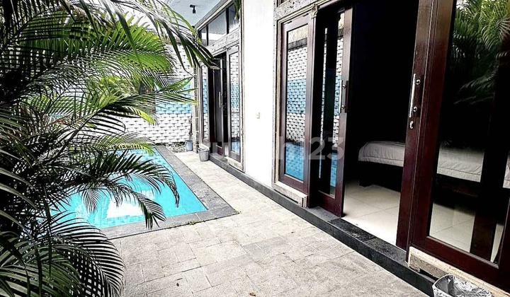 Two Bedrooms Villa For Yearly Rent On Jalan Gunung Salak, Kerobokan.