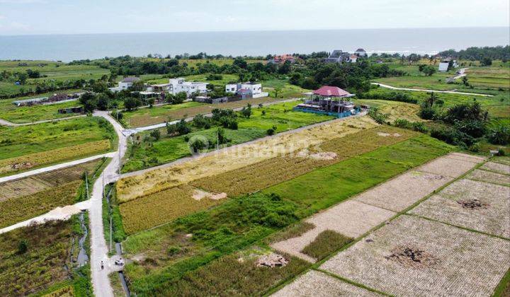 Di Jual Tanah Kecil Premium Area Pantai Kedunggu Tabanan, Jalan Kaki Ke Pantai, Kawasan Villa, View Gunung, Laut, Sawah, Zona Pariwisata, Sunset Poin Dan Sunrise  2