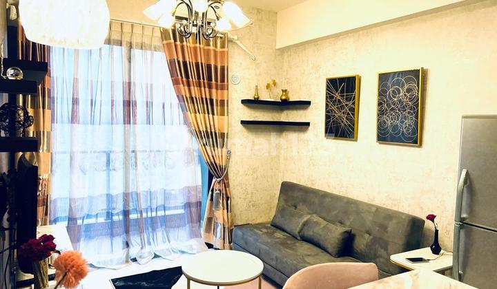 For sale Sky House BSD apartment 2 bedrooms area 48.53m fully furnished