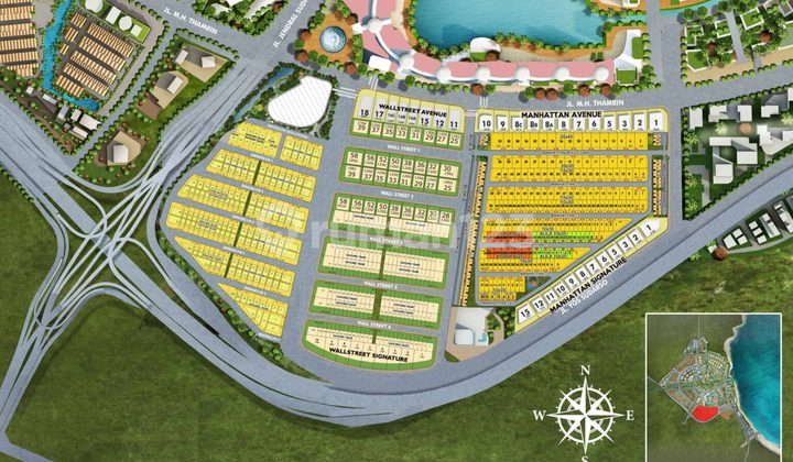 Dijual Kavling Komersil Avenue Pik2 Luas + 1.800meter 