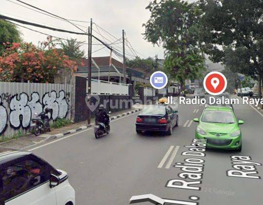 Dijual Kavling Daerah Kebayoran Baru Lt 486meter Ukuran 18x27 Radio Dalam,jaksel 2