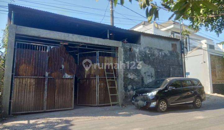 Bengkel/gudang Medokan Semampir indah siap pakai, truk bisa masuk  1