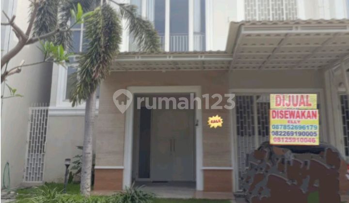Dijual rumah 2 lantai siap huni, tinggal bawa koper Pakuwon city cluster long beach ada club' house dalam cluster, 
