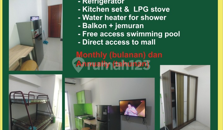 For Rent: Gunawangsa Tidar Apartment, Studio Type, 16th Floor, Tower A, Fully Furnished. For Rent: Gunawangsa Tidar Apartment, Studio Type, 16th Floor, Tower A, Fully Furnished.