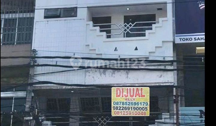 Jual ruko kapasan 4,5 lantai, lokasi perdagangan sangat ramai, 