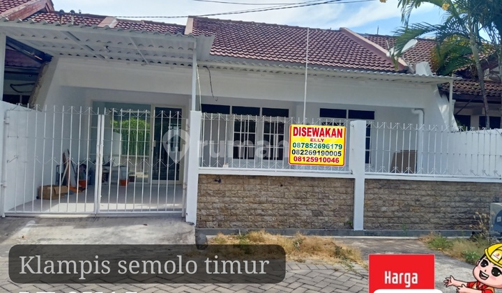 For Rent 1.5-Story House, East Klampis Semolo, Ready to Occupy