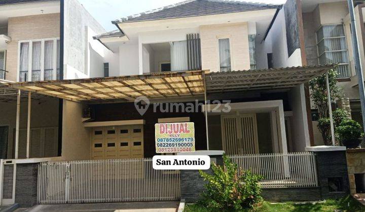 Rumah 2 Lantai San Antonio ,tinggal Jalan Kaki Ke San Antonio Shopping Street Center Surabaya  1