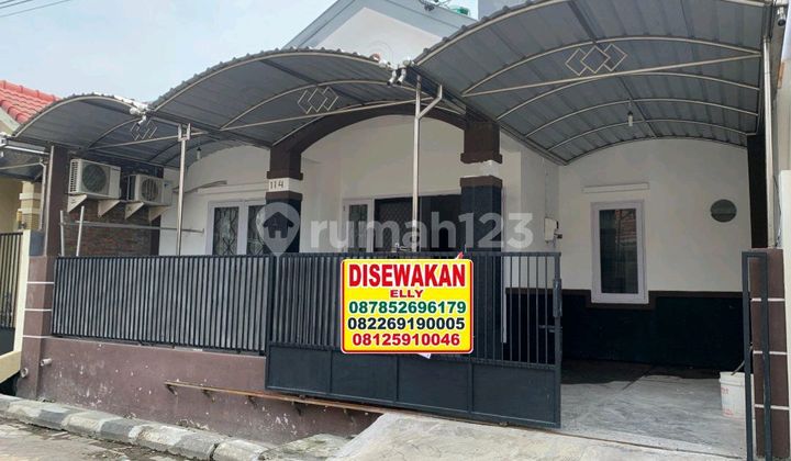 For Rent 1-Story House, Mulyosari Prima, Area 9x12, 3 Bedrooms 2 Bathrooms, Carport for 3 Cars