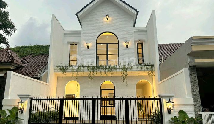 Dijual Rumah Colonial Moderen Puri Mas 2 Lantai Dekat Upn dan Bandara Juanda