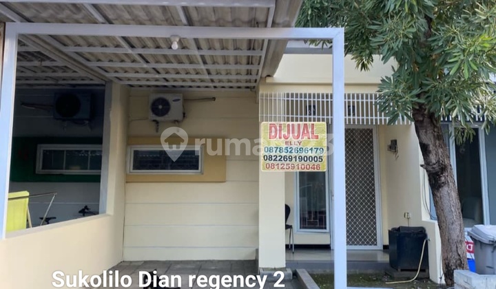 Jual Murah 6 Menit ke Its , Rumah Sukolilo Dian Regency 2