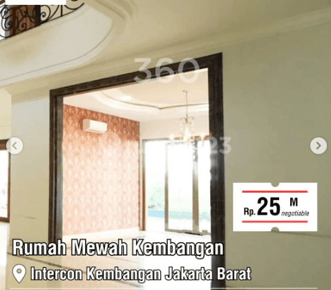 Dijual Rumah Mewah Di Intercon Kembangan Uk800m2 Elegant At Jakarta Barat 2