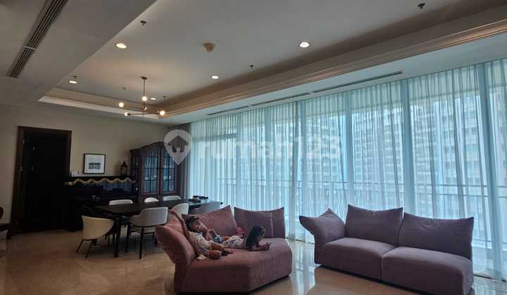 Disewa Apartemen Pakubuwono Signature Uk 388m2 4+1BR Furnished Best View at Jakarta Selatan
