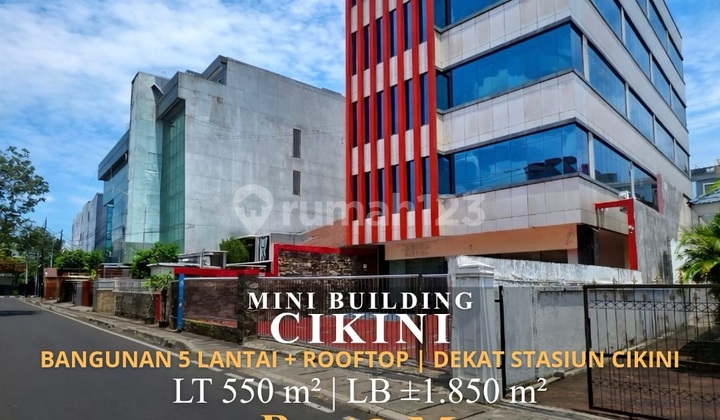 Dijual Mini Building Dekat dengan dengan Stasiun Cikini Dijual Mini Building Dekat dengan dengan Stasiun Cikini