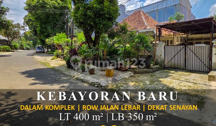 Dijual Rumah Dalam Komplek Dekat ke Senayan