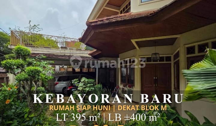 Dijual Rumah Cozy Siap Huni Dekat Blok M