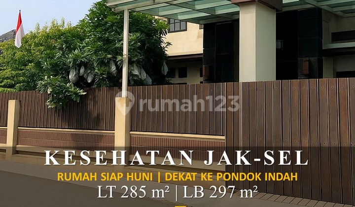 Dijual Rumah Siap Huni di Kesehatan Jakarta Selatan