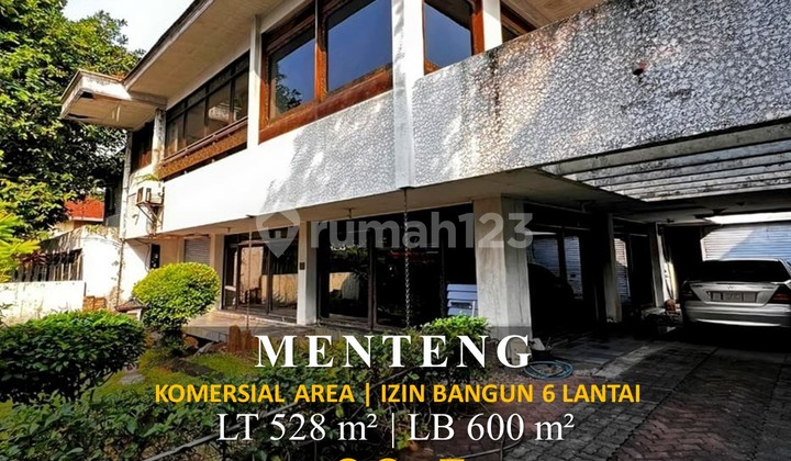 Dijual Komersial Area di Menteng