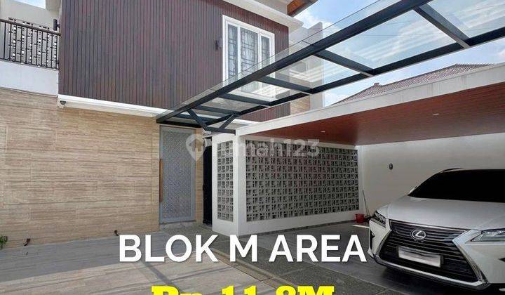 Rumah Bagus Siap Huni Dekat Mrt Blok M  1