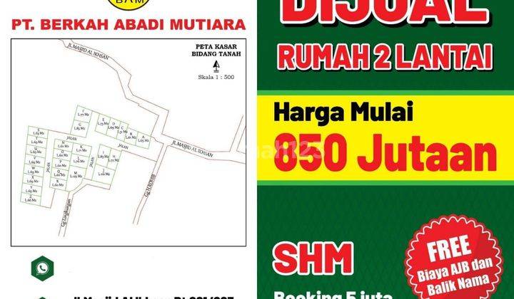 Rumah Murah Dijatibening Dekat Dengan Lrt Pondok Gede Bekasi  2