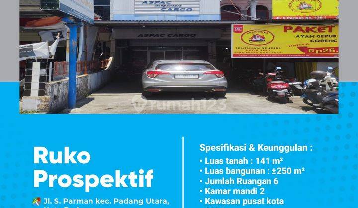 Ruko Cocok Peruntukan Kantor, Toko, Minimarket Kawasan Pusat Kota 1
