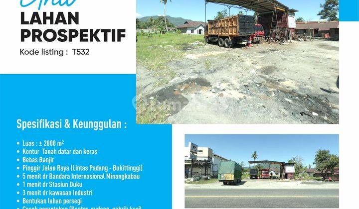 Tanah Peruntukan Kantor, Gudang, Pabrik Kecil Tempat Usaha  1