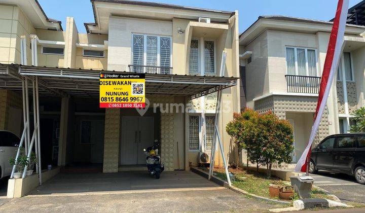 Disewakan Rumah Grand Wisata 2 Lantai Siap Huni 3+1 Kamar Tidur Full Furnished, Fasilitas Kolam Renang, Jogging Track, Lapangan Olahraga, 200m Dari Mall Living World, Akses Langsung Tol Tambun Grand Wisata Bekasi 1