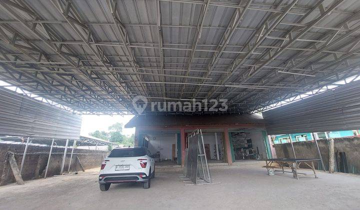 Dijual Tanah Dan Bangunan 1000m2 Pinggir Jalan Raya Setu Bekasi 1