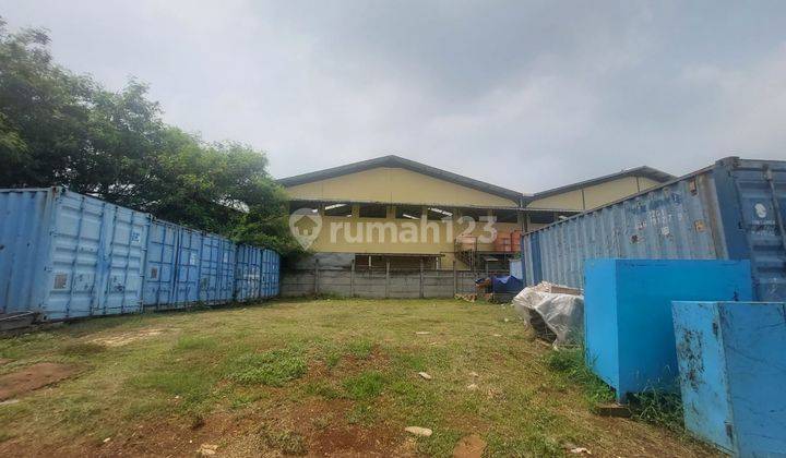 Dijual Tanah Dan Workshop Seluas 1.242 M² Pinggir Jalan Raya Mustikasari Kota Bekasi 2