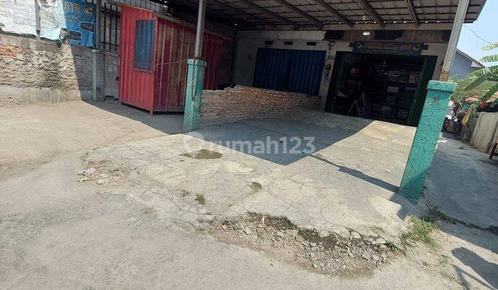 Dijual Tanah Dan Tempat Usaha Bonus Kontrakan 5 Pintu Lokasi Pinggir Jalan Utama Cikarang Barat Bekasi 1