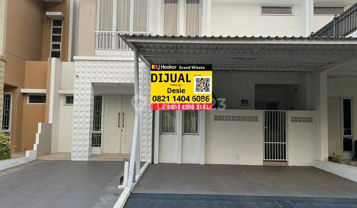 Dijual Rumah 2 Lantai 4 Kamar Ada Fasilitas Club House Dan Kolam Renang Hanya 50 Meter Dari Mall Grandwisata Bekasi 1