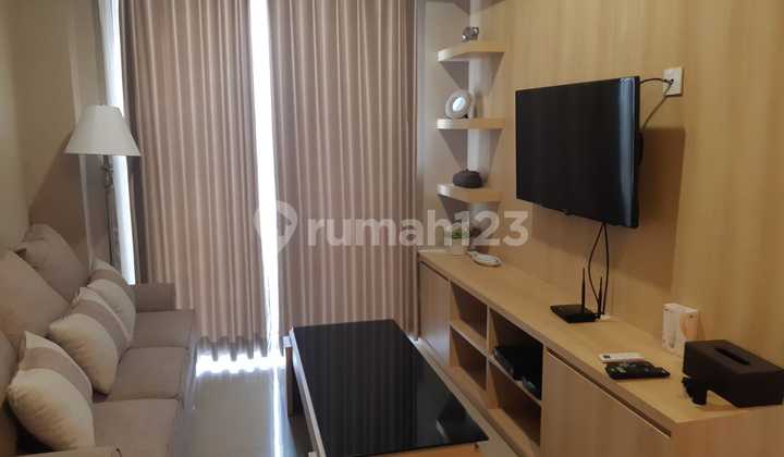 For Sale Trivium Apartment Lippo Cikarang, Fully Furnished Ready to Occupy, 2 BR. Only 10 Minutes to Cikarang Barat Toll Gate and Lippo Cikarang Mall, in Lippo Cikarang.